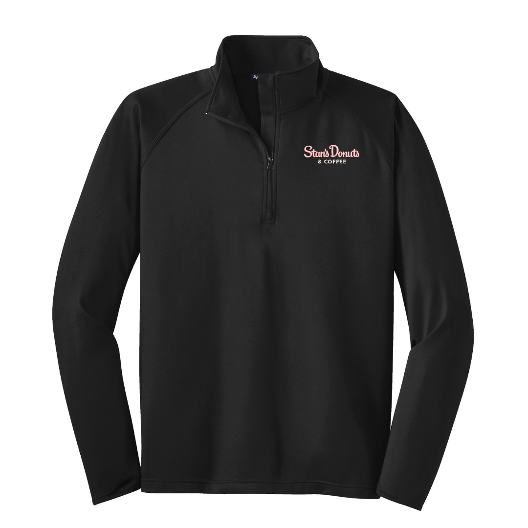 Black 1/4 Zip Pullover