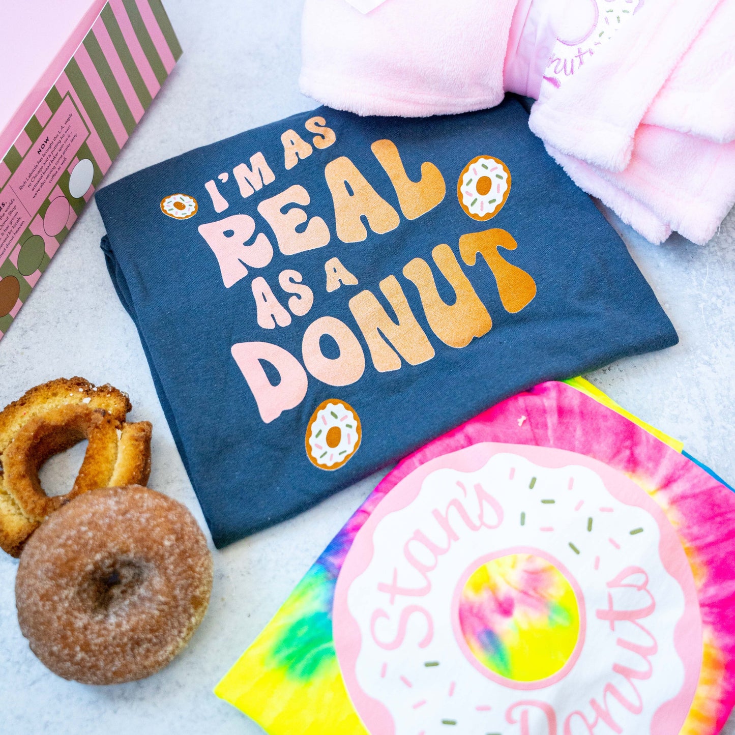 Youth Neon Rainbow Tie Dye Tee